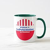 Zazzle LePETOMAINE FOR PRESIDENTマグ 11 oz, Combo Mug グリーン 56cf778c-c227-865a-f554-92c6f45dd2ec