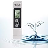 Ezone TDS EC メーター 水質測定器 3in1 水質分析 測定範囲0-9999ppm 0-9990μS/cm 飲料水/プール/アクアリウム/水耕栽培など対応 電池付き Ezone TDS EC メーター 水質測定器 3in1 水質分析 測定範囲0-9999ppm 0-9990μS/cm 飲料水/プール/アクアリウム/水耕栽培など対応 電池付き