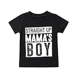 ベビー服 子供服　男の子 英文字 Tシャツ カジュアル 春 夏 インナー 上着 トップス　半袖　丸首　綿　黒色　１-６歳 (90)