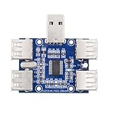 Xiwai USB 2.0 1-to-4 4ポート HUB スプリッター PCBA 拡張モジュール ボード PC マルチポート 4デバイス タイプA アダプター キーボード マウス スキャナー プリンター用