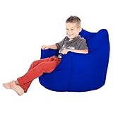 RUComfy Toddler Armchair Beanbag (Royal Blue) by RUComfy