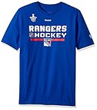 NHL Boys Sc PlayoffセンターIce Authentic Short SleeveTee ブルー