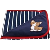 GYMBOREE(ジンボリー) ゴージーブランケット ジムネイビー おくるみ OneSize【並行輸入】