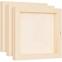Amazon | ウッドキャンバスボード 木製パネル 張りキャンバス