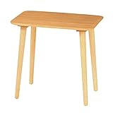 BEATON JAPAN リビングテーブル 木製 カフェテーブル ハイテーブル サイド テーブル 1人用 2人用 (横幅600㎜×高さ560㎜)