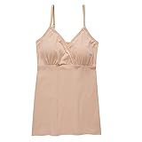 (Rarihima) 授乳 キャミソール クロスオープン マタニティ キャミソール 綿 産前産後 (モカベージュ, L)