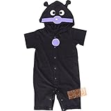 それいけ！アンパンマン　半袖変身カバーオール　90cm (ばいきんまん)