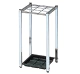 ミヅシマ工業 レインスタンドS 9S・9本立 230-0400 『傘立て 業務用 ステンレス製 学校・病院 オフィス 公共施設 レジャー施設 サービスエリア スーパー・店舗向け』