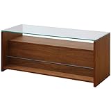 anthem　アンセム　Glass Table　ガラステーブル　ブラウン　ANT-2390BRCL