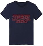 Pandolah メンズ ペアルック Tシャツ 半袖 ストレンジャー・シングス 未知の世界 海外ドラマ 人気 (M,N-中空字)