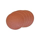 PORTER-CABLE 725000605 5-Inch Adhesive Backed 60 Grit Sanding Discs (5-Pack) by PORTER-CABLE