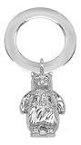 スターリングシルバーFairy Tale Cat Rattle – Teething Ring for Baby