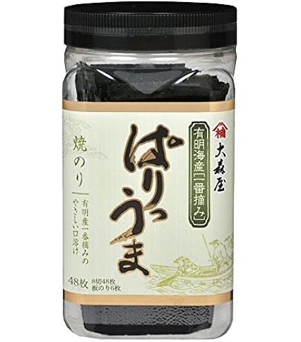 Amazon | 山本山 食膳用焼海苔 8切50枚 | 山本山 | 焼きのり 通販