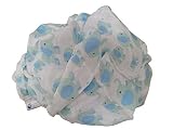 Luxury Bamboo Muslin Swaddle Blanket (47 by 47) Soft 'n' Snuggly Range for Boys & Girls by Easy Mom 