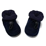 北欧デンマーク MELTON(メルトン) 高級 コーデュロイ【綿100%】 ブーティー ネイビー 36か月 4歳 - 26-27