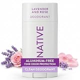 ネイティブ Native ラベンダー & ローズ ナチュラル デオドラント 2.65oz [並行輸入]