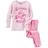 オシュコシュ OSHKOSH/ 2ピースグローインザダークサンフィットコットンパジャマ ピンク スリープウェア 6歳【並行輸入】