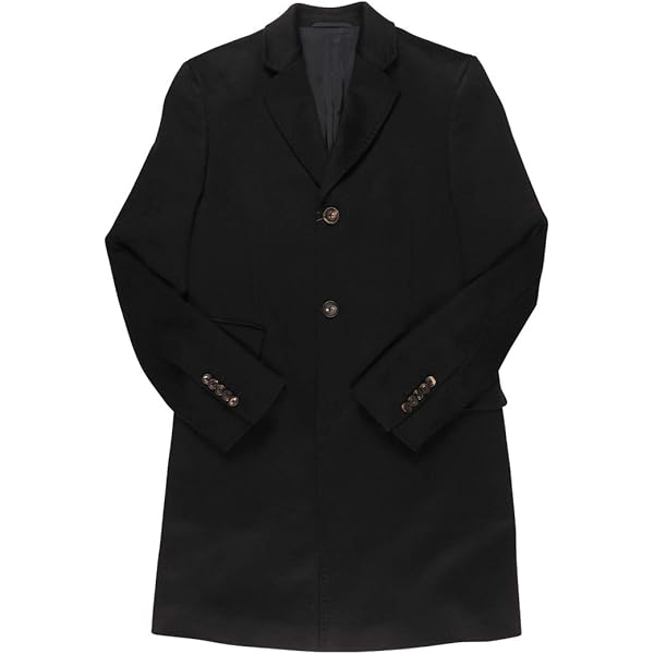 Amazon | [AQUARAMA] [46] アクアラマ コート メンズ 秋冬 ネイビー 紺