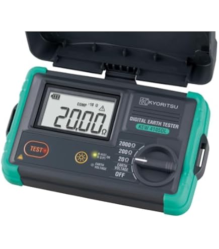 Amazon.co.jp: 共立電気計器 (KYORITSU) アナログ接地抵抗計(ソフト