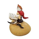 ドワーフ ガーデン オブジェ・置物 （Dwarf・読書） EDC-0420