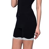 スウィートマミー オーガニックコットン おなか押さえ 3分丈ショーツ【産後専用・補正インナー】／L／ブラック