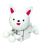 木製キューブドール ウサギ