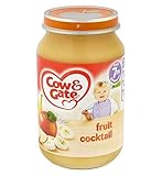 Cow & Gate Fruit Cocktail from 7m Onwards 200g (Pack of 2) - 7メートル以降の200グラムから牛＆ゲートフルーツカクテル (Cow & Ga