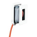 hubbell-bell Weatherproof拡張可能なフラットin-useプラスチックデバイスカバーwith 16 - in - 1構成 White ML450W 1