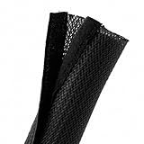 Velcro Cable Sock Black 85mm x 2m [並行輸入品]