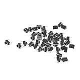 SODIAL(R) 44個 6x3.5x5mm 2ピン　瞬時DIPタクタイルタクト　プッシュボタンスイッチ