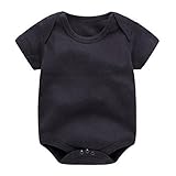 Hzjundasi 新生児 ベビーボーイズ ベイビーガールズ レジャー ジャンプスーツ ボディースーツ 幼児 半袖 ロンパース 幼児 服 衣装