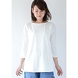 Pearls　マタニティママから授乳ママまで♪ ベルスリーブデザインが女っぽい 授乳口つきチュニックカットソー (off white)