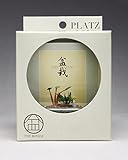 プラッツ 草物寄せ植え【水色角鉢】