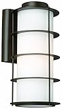 Philips Forecast F848868 Hollywood Hills Outdoor Wall Lantern, Deep Bronze [並行輸入品]