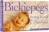 Bickiepegs Infant Teething Biscuits No Added Sugar Salt All Natural Baby Ribbon by Bickiepegs [並行輸入品