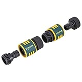 4-Piece Garden Hose Quick Connect Kit [並行輸入品]