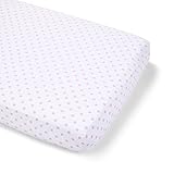 Summer Infant Full Size Crib Sheet, Pink Polka Dot by Summer Infant [並行輸入品]