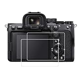 Zshion SONY ソニー a7S III/Alpha 7S III用 対応 ガラスフィルム 強化ガラス 液晶保護フィルム 高透過率 気泡ゼロ 指紋防止 硬度9H (透明な) 【2 枚パック】