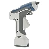 KKmoon GK-368 コードレス グルーガン 6V 電池式 3本の7mmスティック付き ホットメルトグルーガン LED照明付き モデル DIY 手芸用 接着ガン
