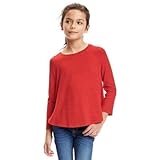 オールドネイビー OLD NAVY/ マールドスクープネックスイングトップ レッドアラウド トップス長袖Tシャツ M【並行輸入】