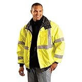 Occunomixプレミアム4 Way元Bomberジャケット – Hi Viz Yellow – lux-tjbj-y US サイズ: L