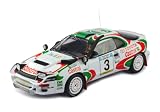 イクソ 1/18 トヨタ セリカ ターボ 4WD ST185 1993 サファリラリー 3位 #3 I.ダンカン 完成品