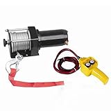 強力電動ウインチ Max907kg ウィンチ 牽引 陸揚げ ボート ジェットスキー ホイスト 巻上げ機