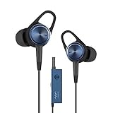 Linner Active Noise Cancelling HeadphonesHaina Wired Earphones In Ear Corded Earbuds with Microphone