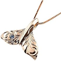 美品 くじらのペンダント 1712 Amazon | [かざり屋] 18金 ネックレス ホエールテール クジラ 鯨