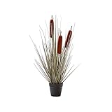 ハギハラ 人工観葉植物 『ティファーグラス/蒲草』 (SS/53cm) #2300