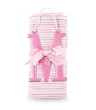Mud Pie Cotton Receiving Blanket, M/Pink by Mud Pie [並行輸入品]