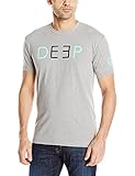 Deep Ocean Men's Deep Logo Tee Heather Grey X-Large [並行輸入品]