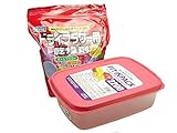 豊田化工　シリカゲル　ドライフラワー　1kg　容器【ピンク】セット