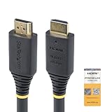StarTech.com HDMI 2.0ケーブル／5m／4K60Hz／18Gbps／Premium HDMI／HDR10 HDCP 2.2 ARC／UHD テレビ TV用 HDMI2-CABLE-4K60-5M